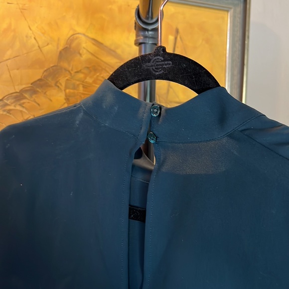 Aritzia Dark Green Blouse - Picture 4 of 7